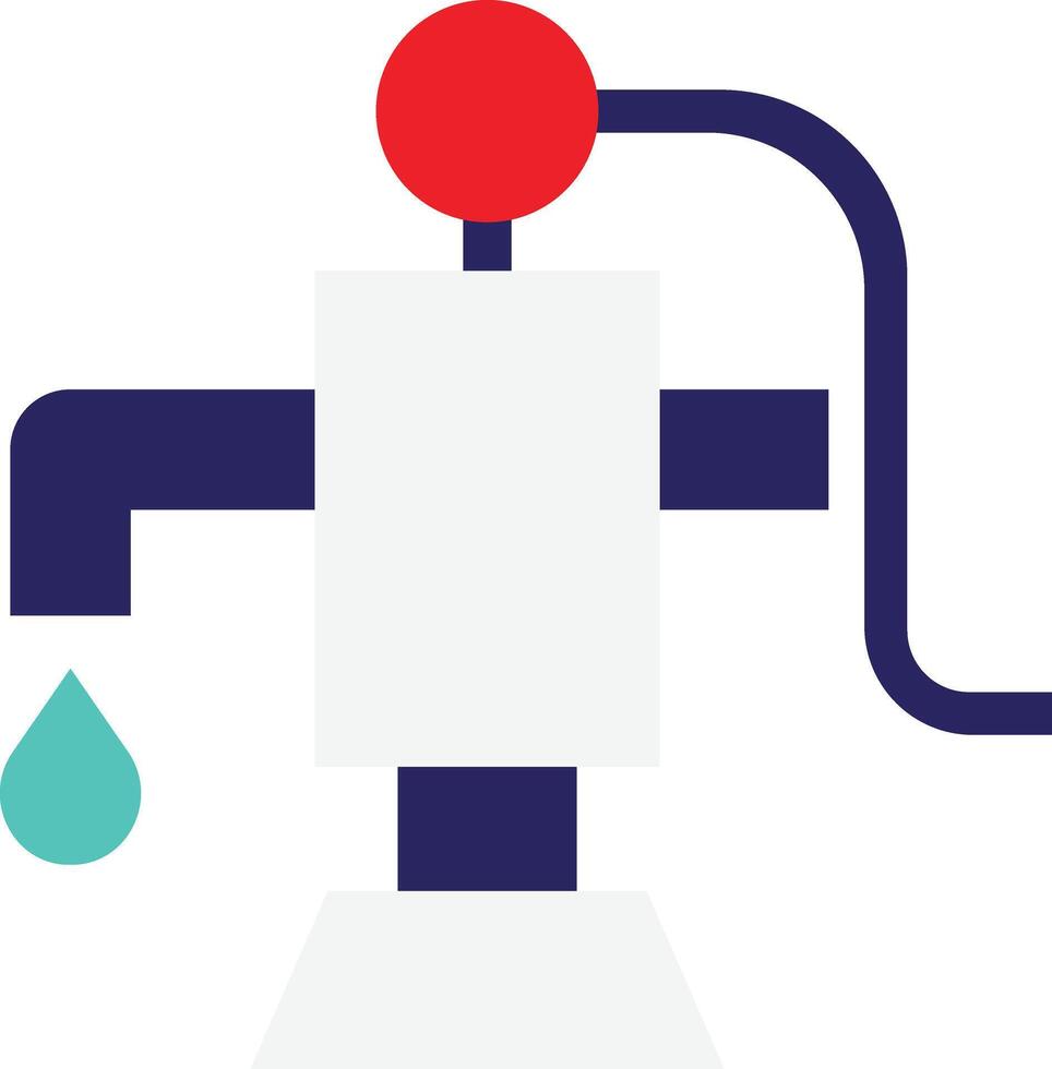 Water Pump Machine vector