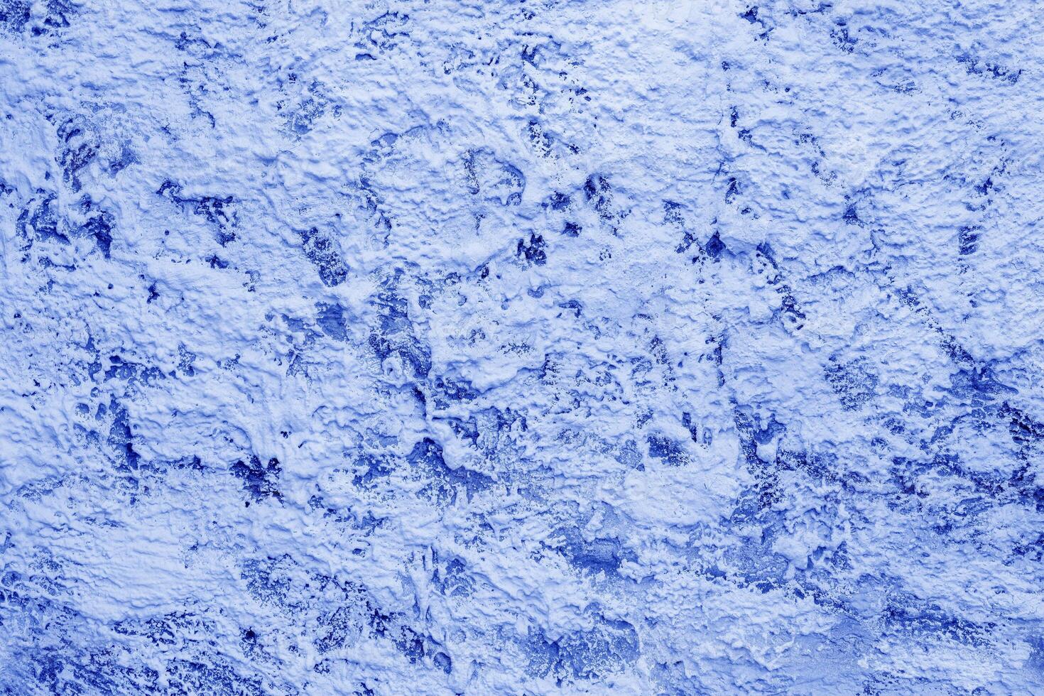 Blue paint texture. Interior of a modern loft. Abstract bright background. The facade of an old house. photo