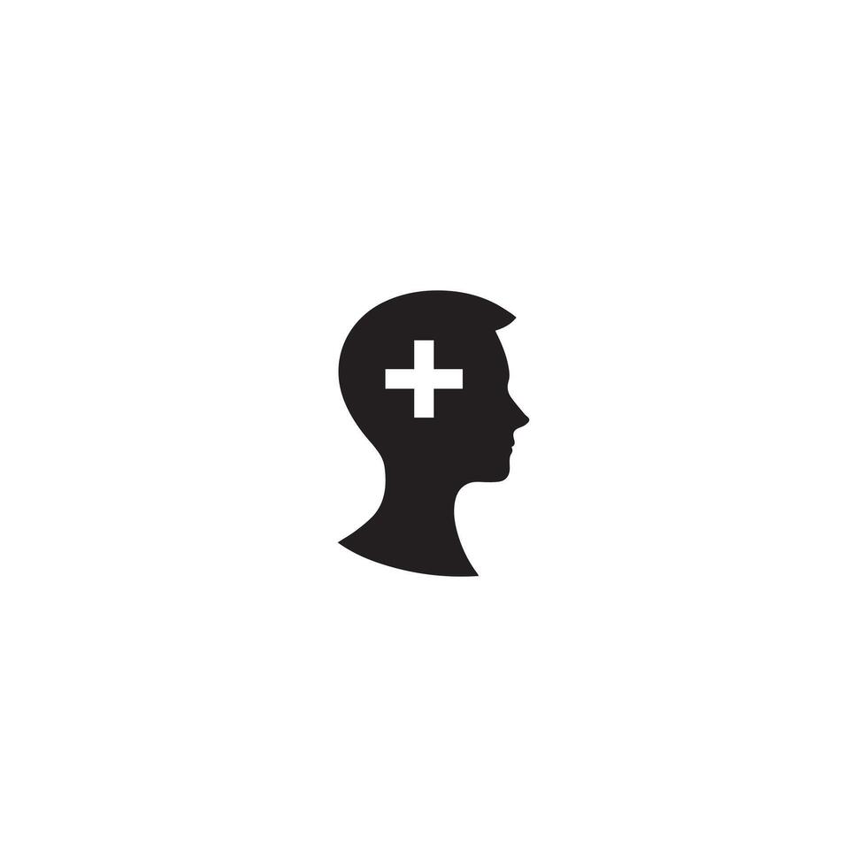 Add user flat icon. Person profile with plus symbol. illustration vector