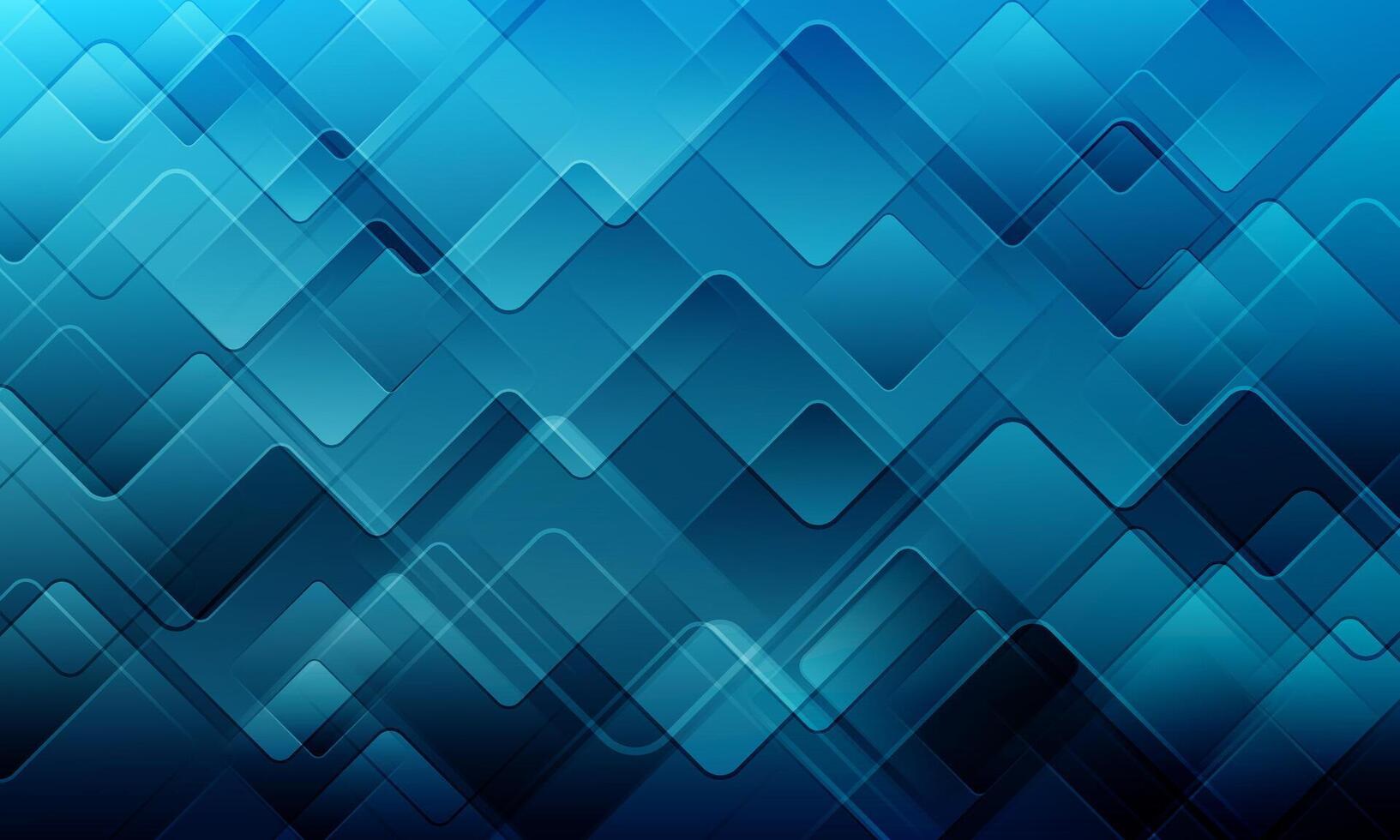 luminous blue modern transparent geometric pattern background vector