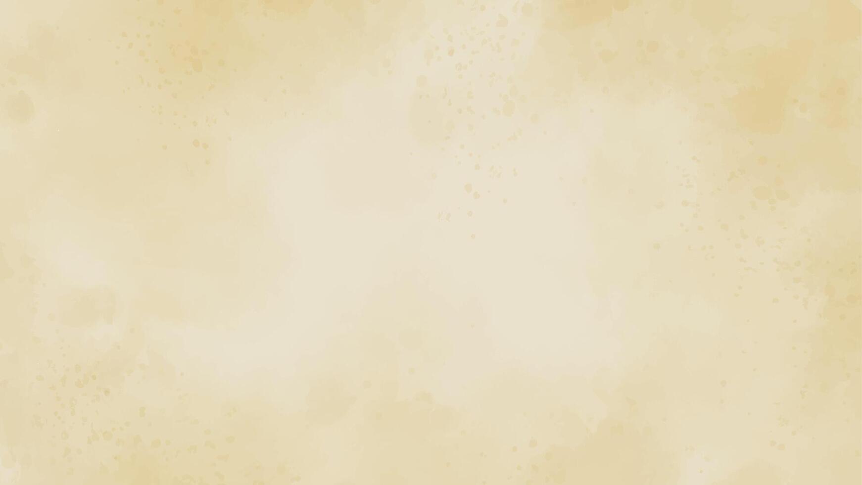 Abstract horizontal watercolor background. Brush stroked painting pastel brown yellow color watercolour. Hand drawn texture. vector