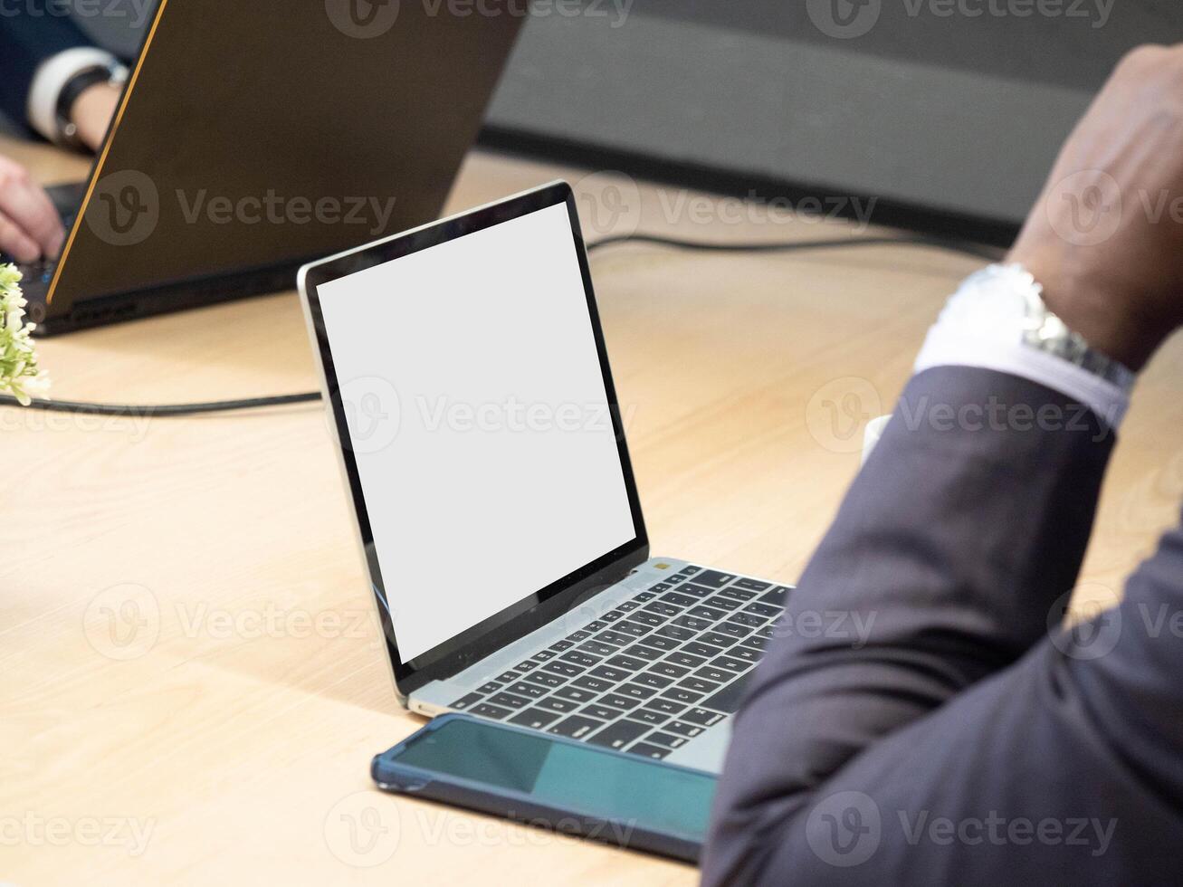 brainstorming business notebook mock up white empty blank meeting advertisement sale teamwork colleague businessman businesswoman work job education study learning cooperation technology diary note photo