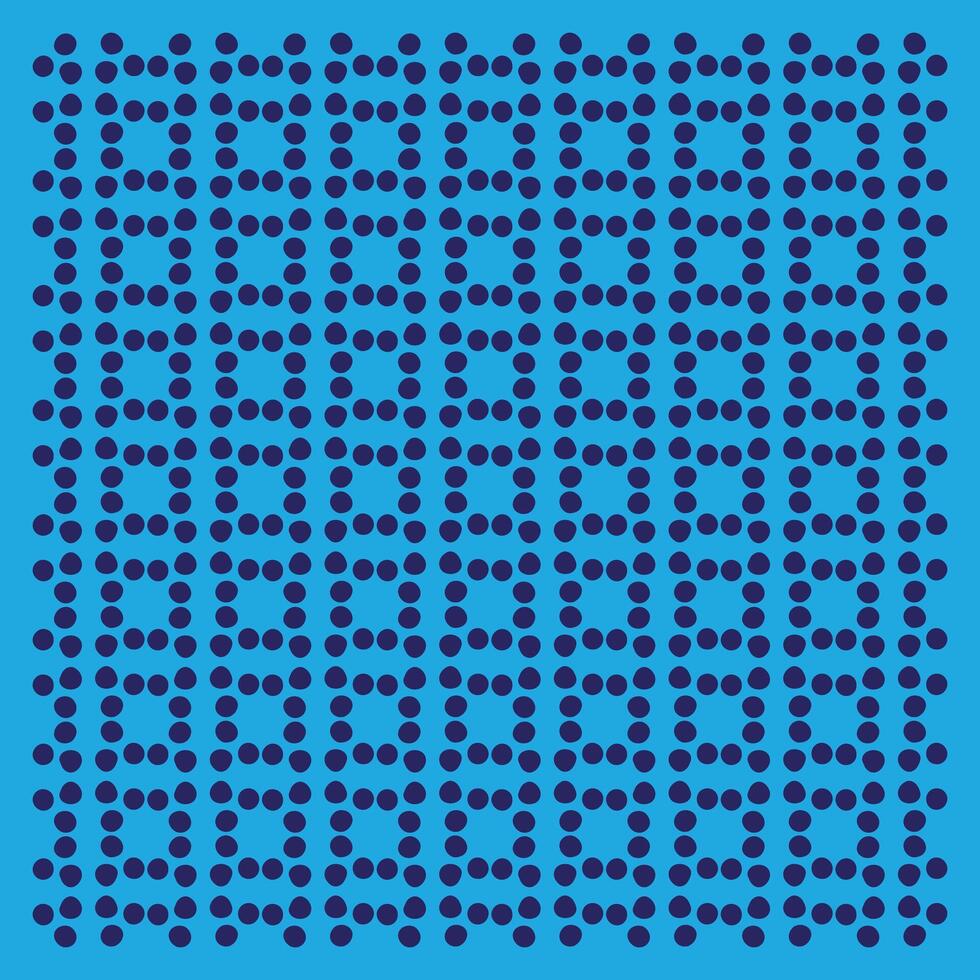 Blue and White Geometric Star Pattern for Festive Season vector