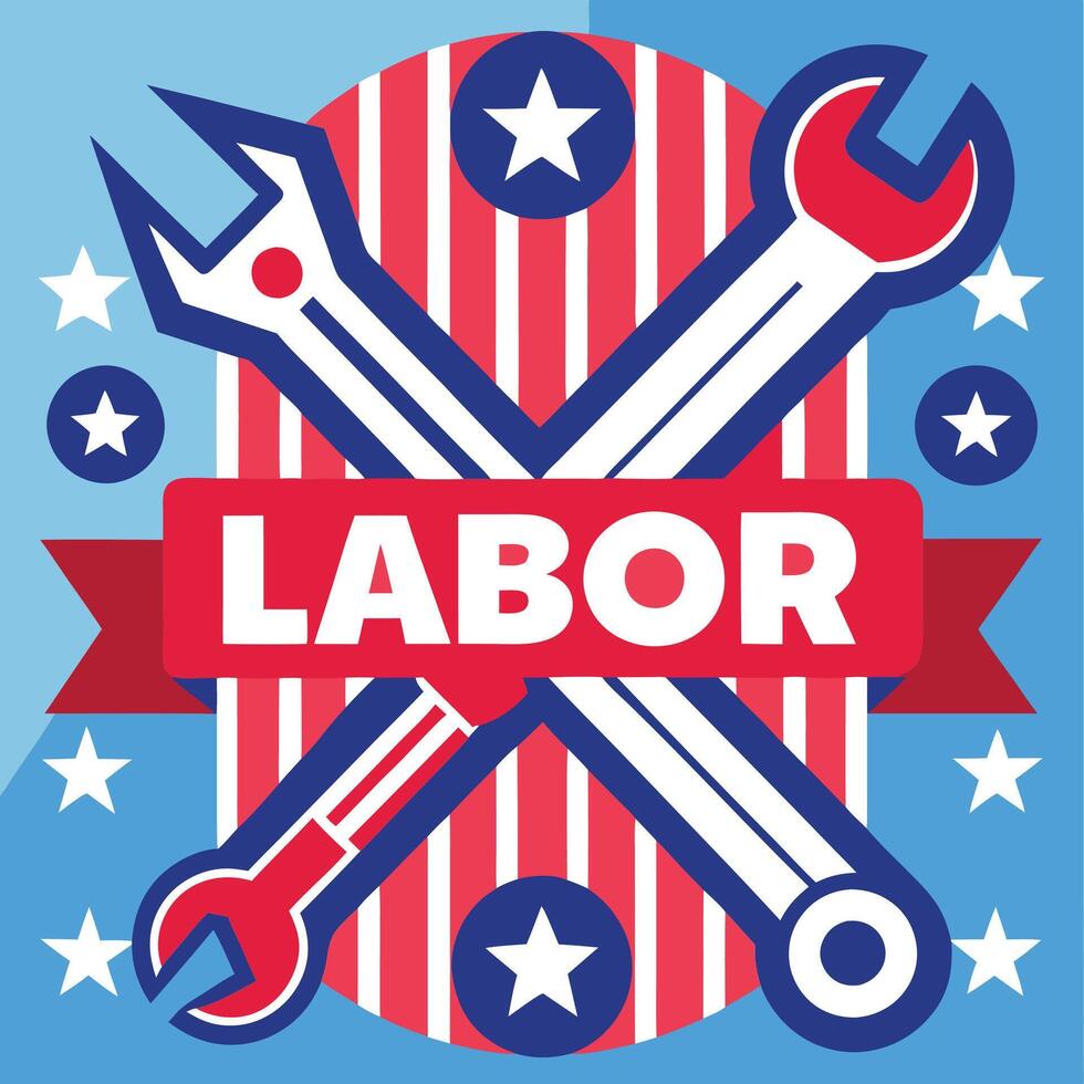 Labor day is a national holiday in the united states vector