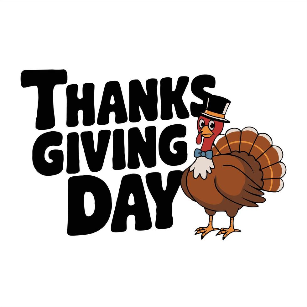 Thanksgiving day clipart vector