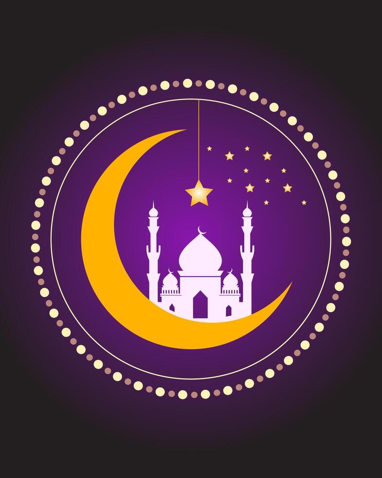 Isra Mi'raj teaches us the power of faith and trust in God's plan vector