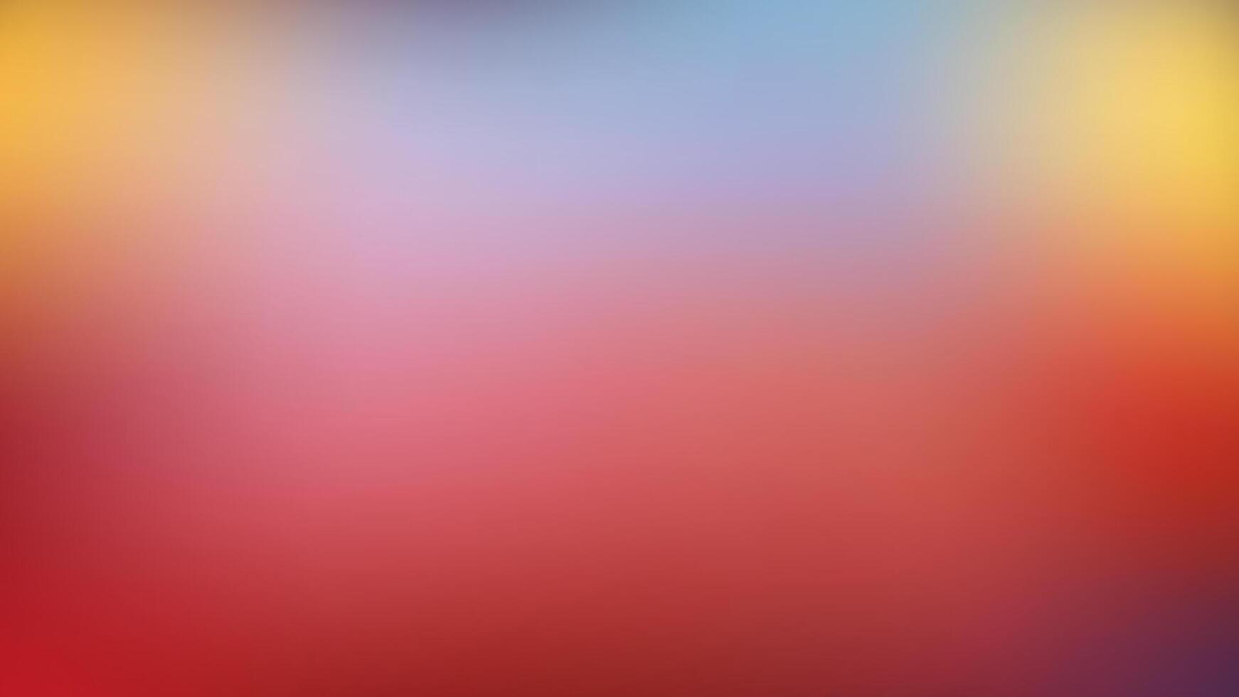 Abstract Gradient Background With Red, Blue, Yellow vector