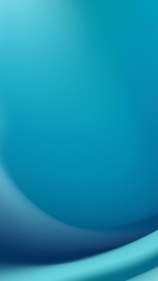Abstract Blue Gradient Curved Background Design vector