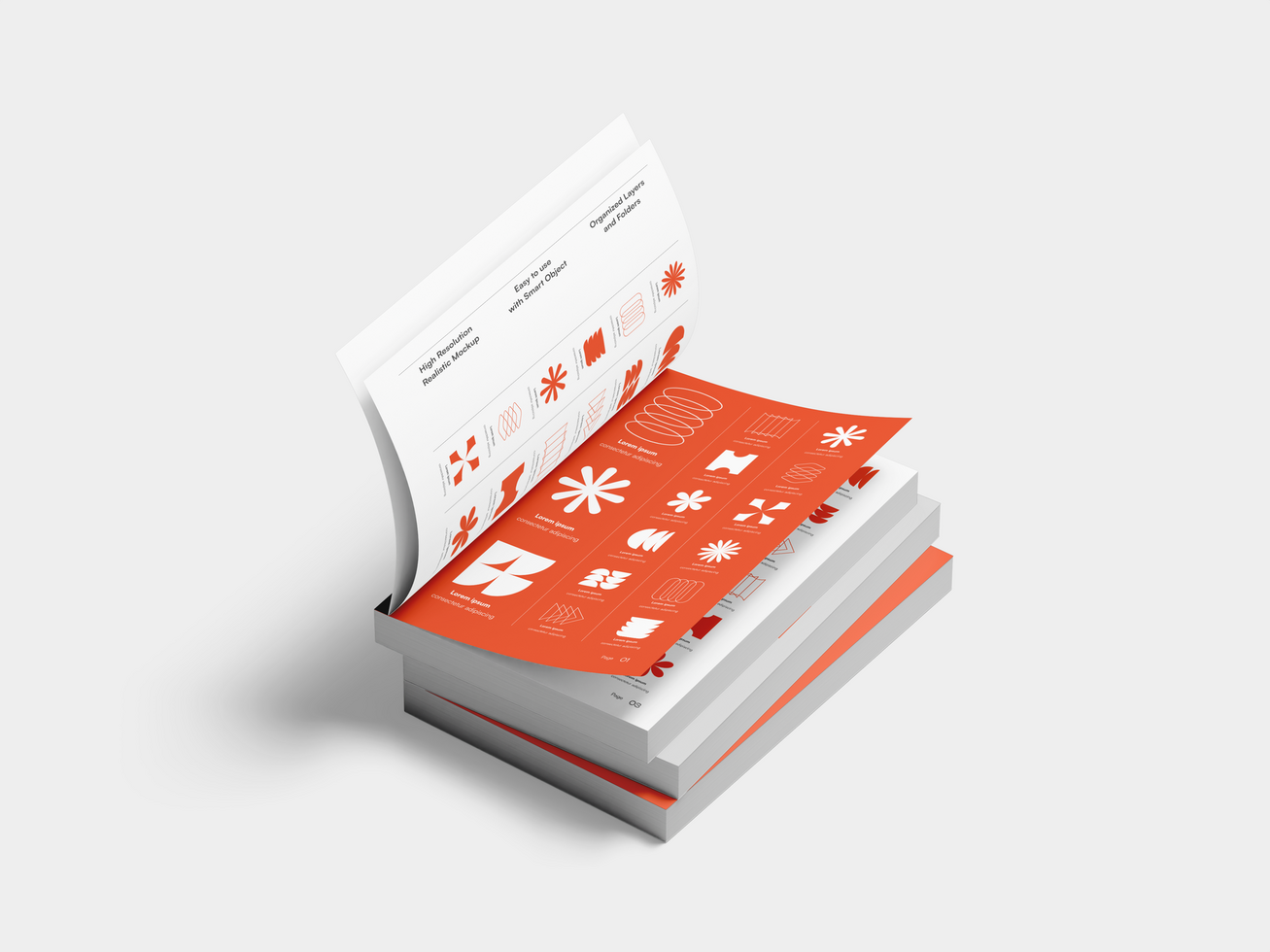 Book 3D Mockup psd