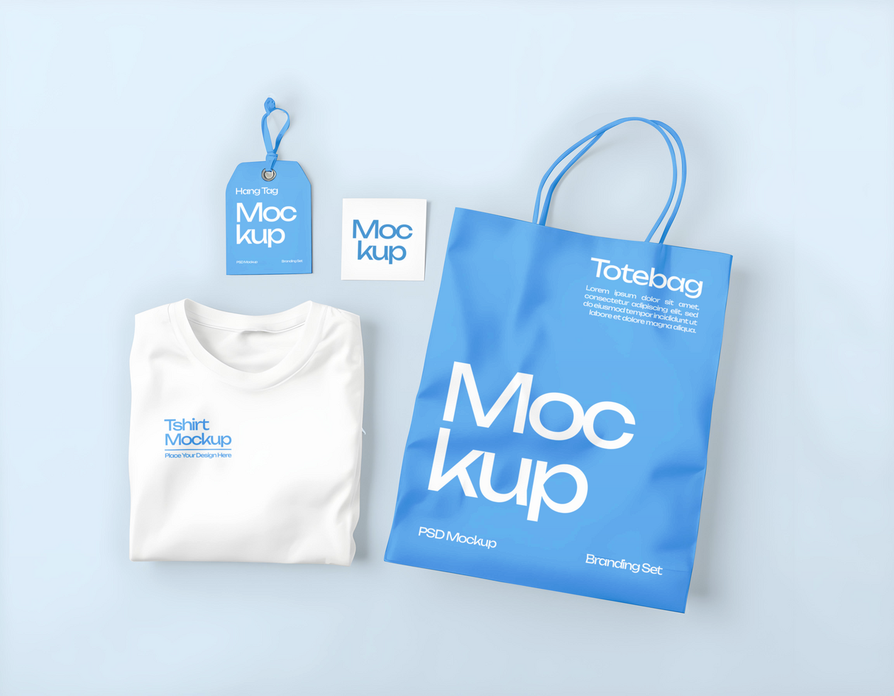 tshirt store Branding Identitiy Mockup psd
