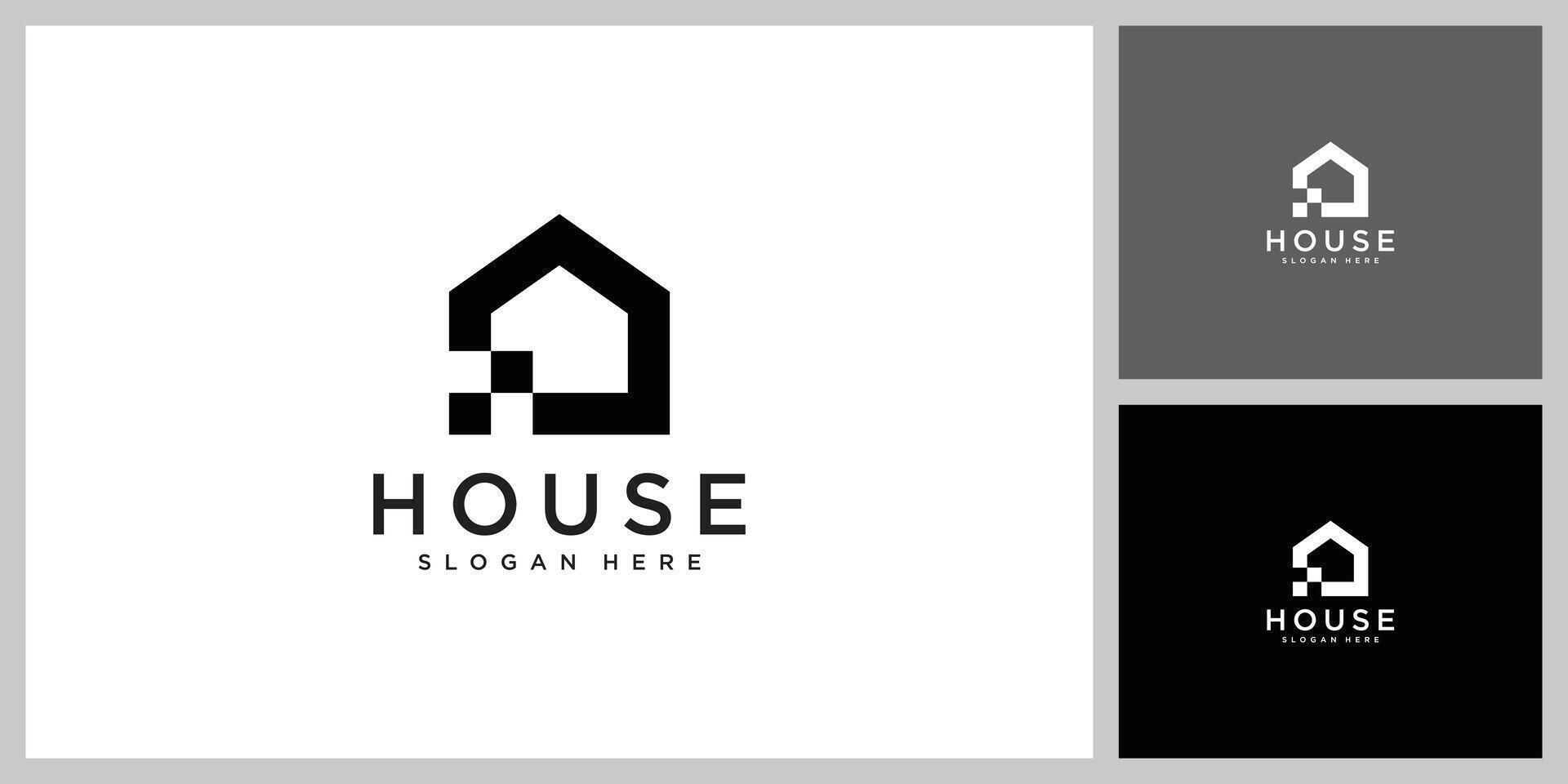home logo design concept vector