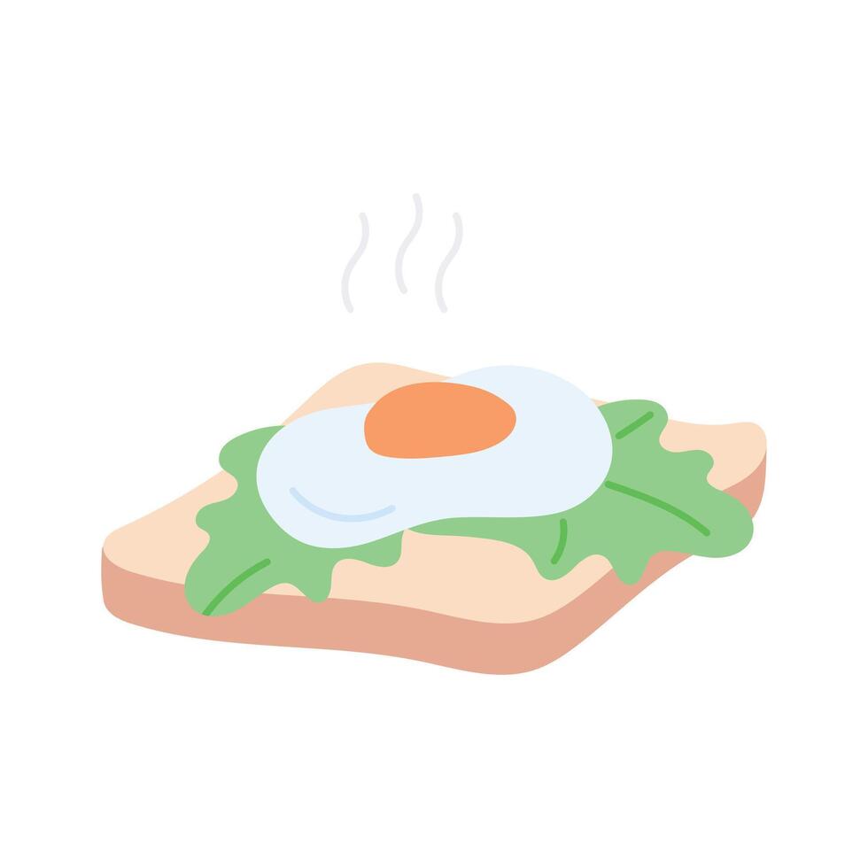 Tasty sandwich with layers, fast food concept icon vector