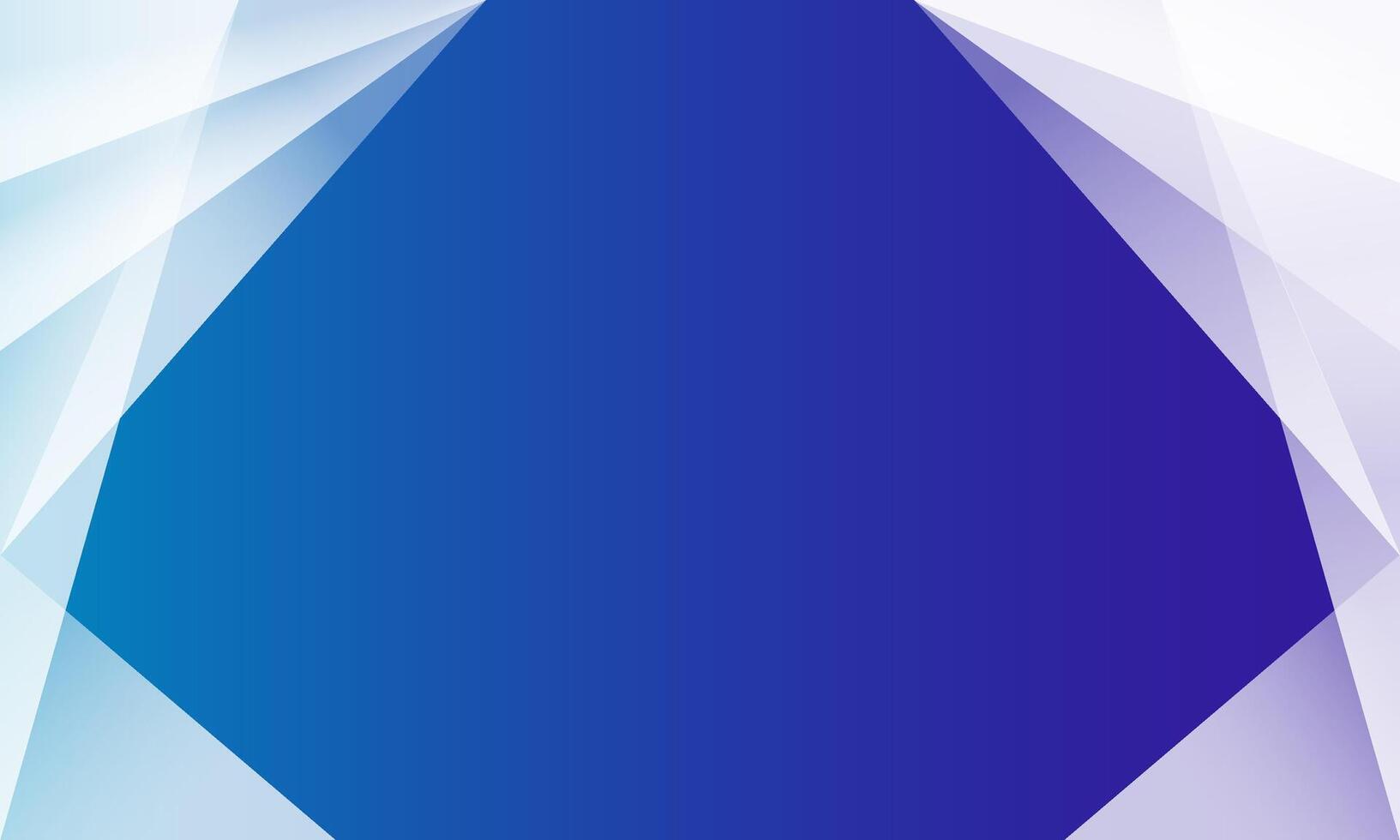 Abstract Blue and White Geometric Background with Gradient vector