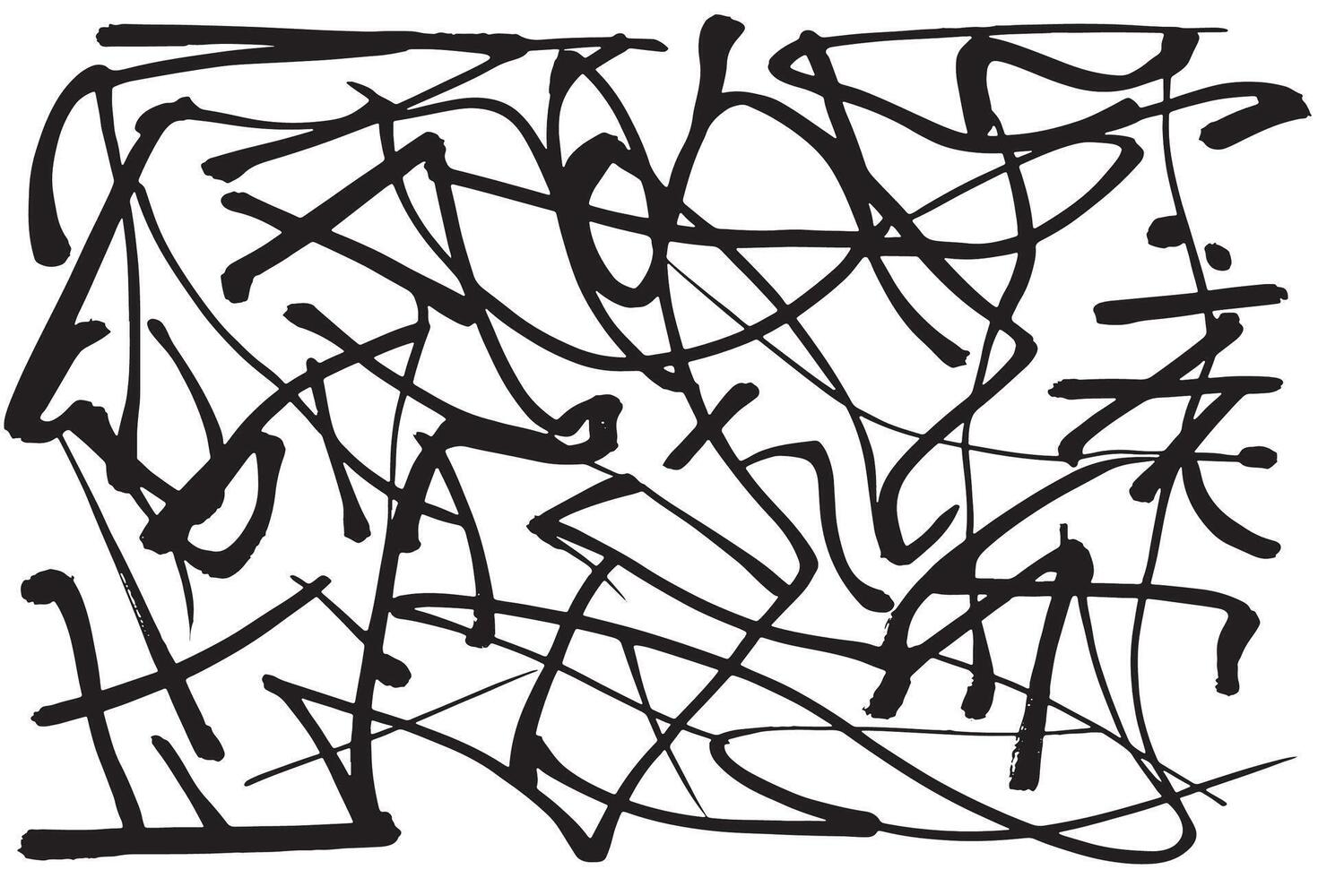 Ultra High Definition Black Line Patterns on White Background for Clean Modern Graphic Textures vector