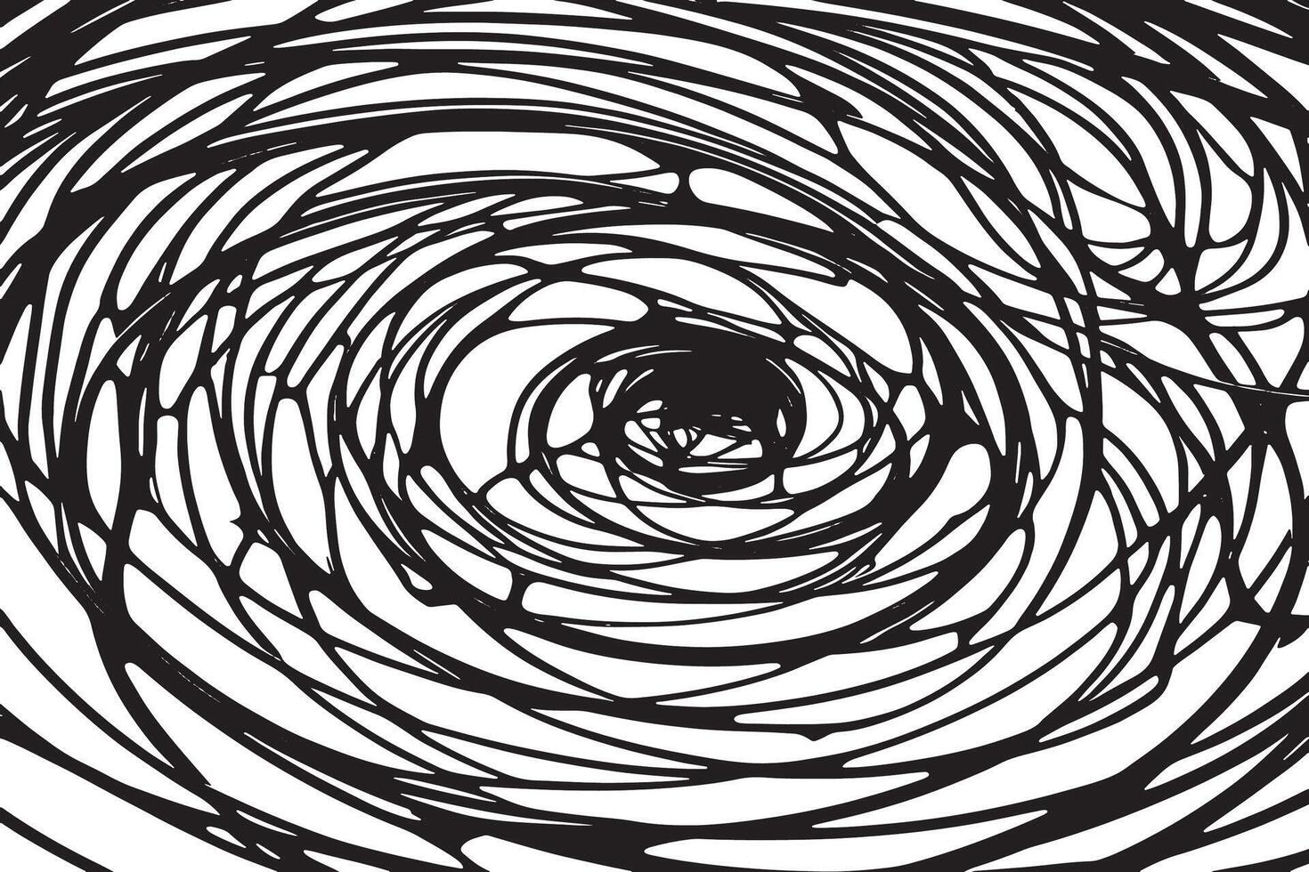 Modern Overlay of Intersecting Black Lines on White Background Suited for High Contrast Design Textures vector