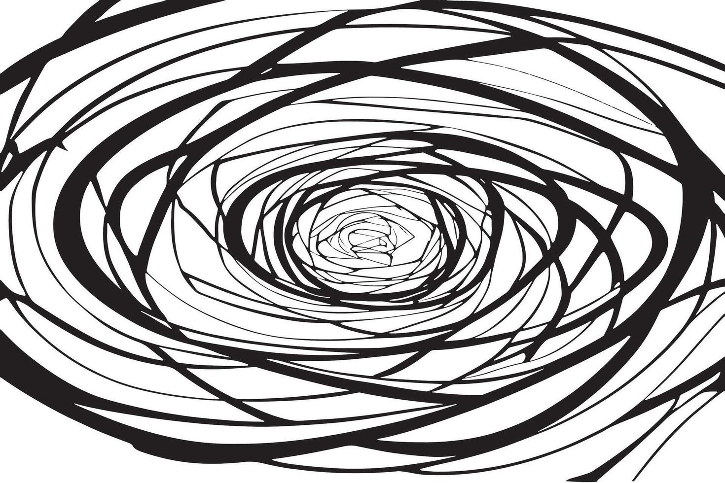 White Background with High Contrast Black Scribble Line Patterns for a Dynamic Overlay Texture vector