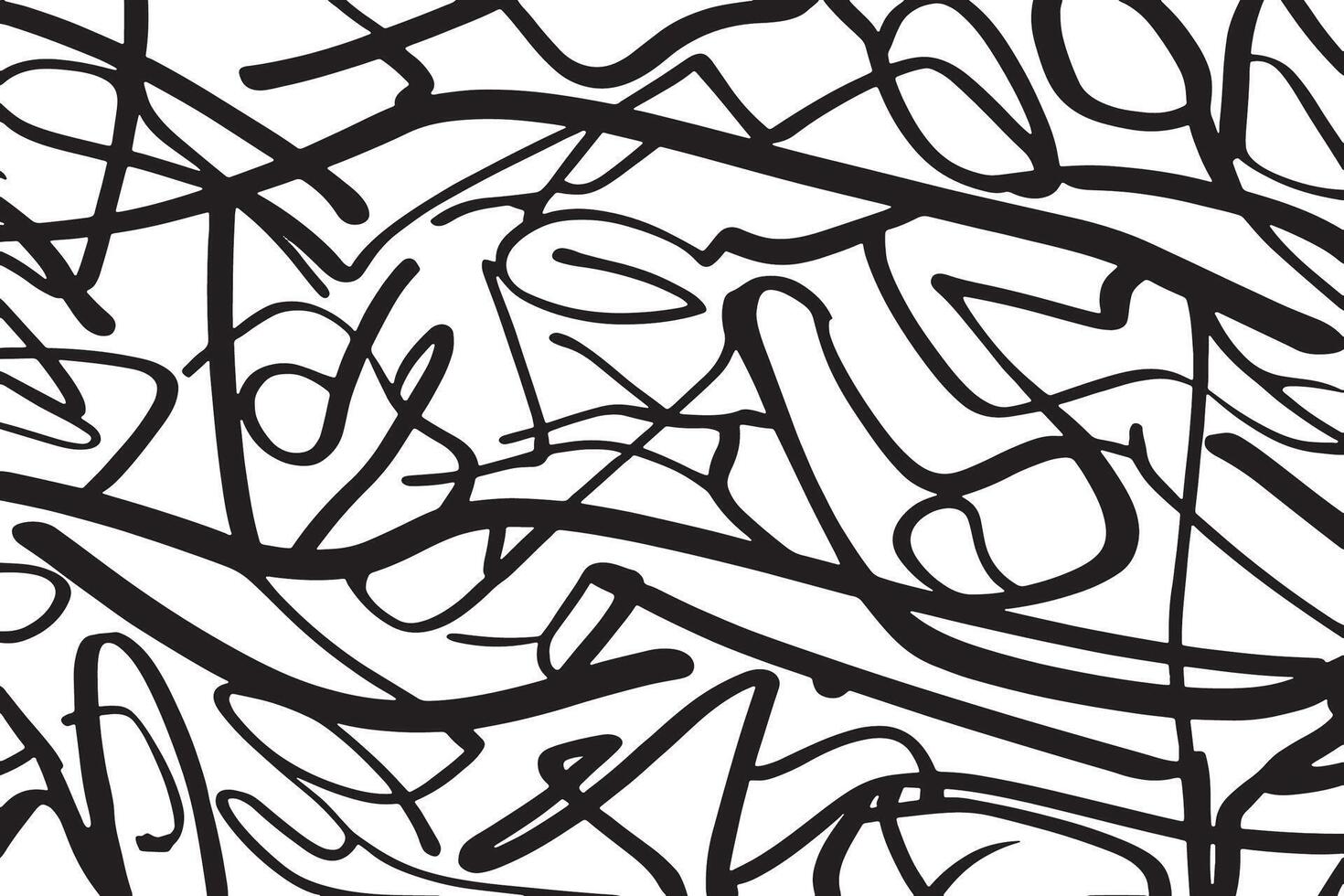 Clean White Background with Fine Black Line Art for Subtle Monochrome Texture Effects vector