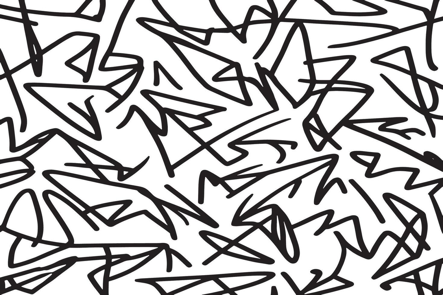 Sparse Black Linework Texture on Pure White Perfect for Subtle Yet Distinct Graphic Design Overlays vector