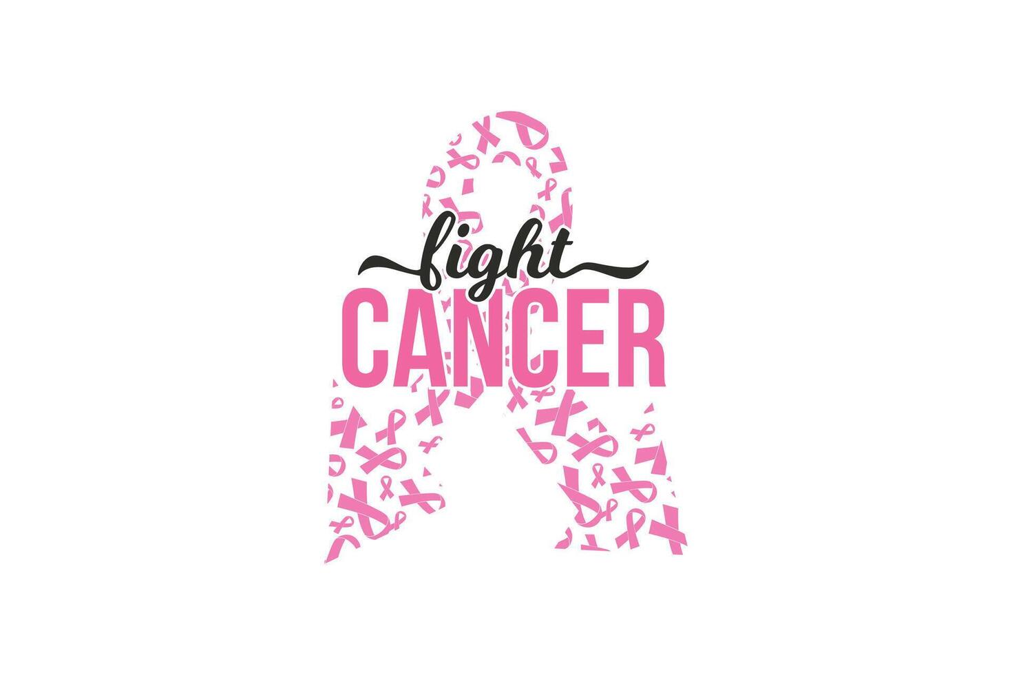 Support The Fighters Admire the Survivors Honor The Taken, Breast Cancer Quote Typography T shirt design vector