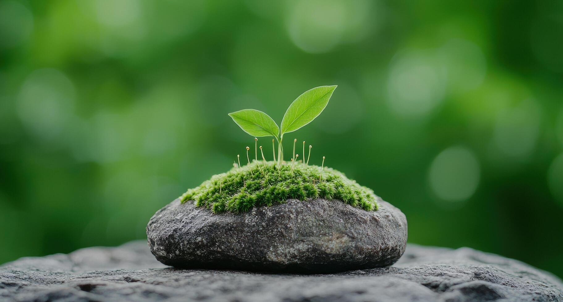 new growth and renewal in nature photo