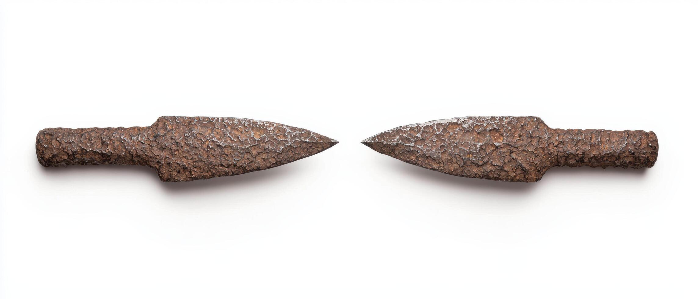 Unique handmade stone knives photo