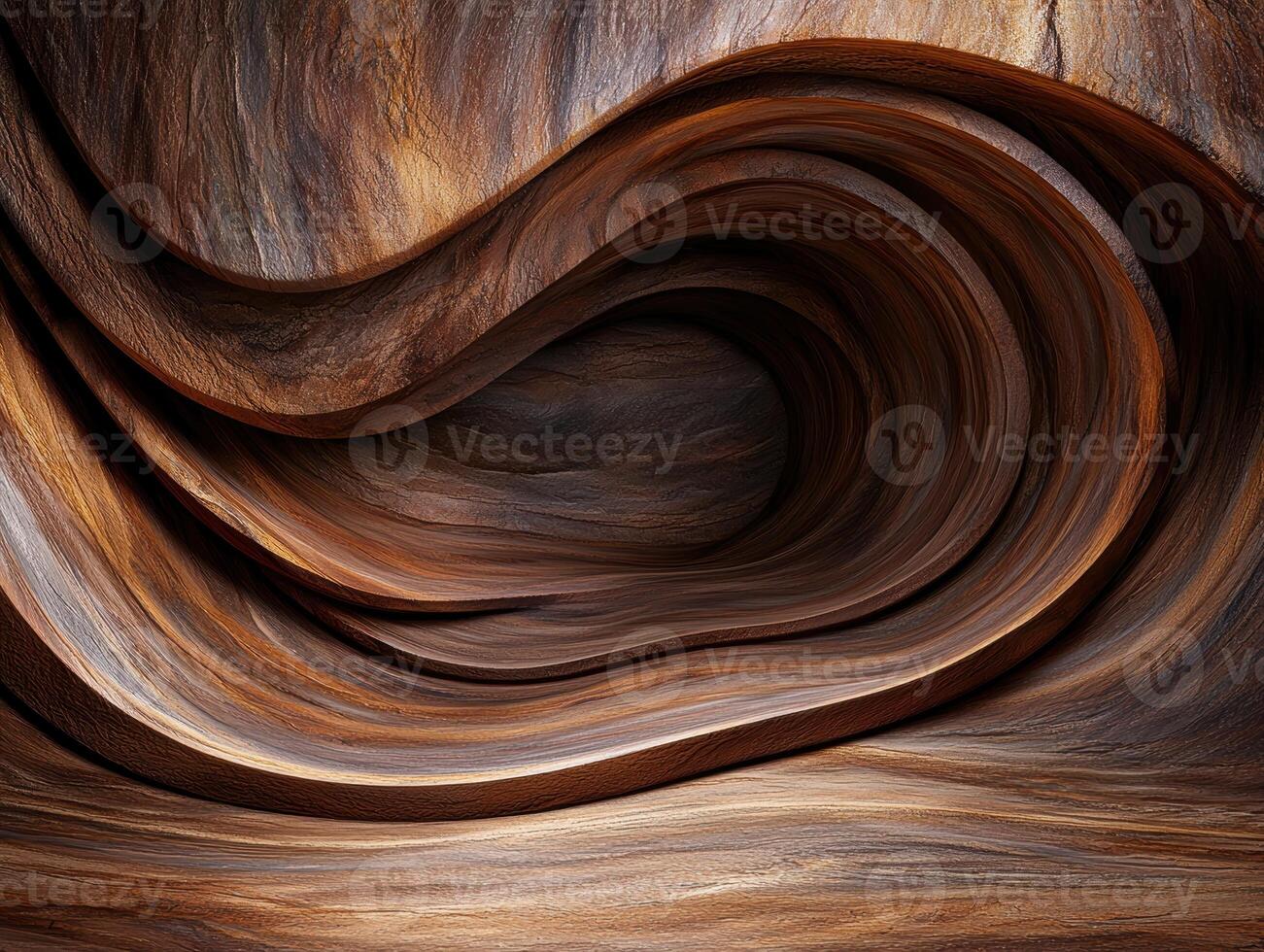 Swirling wooden texture abstract background photo