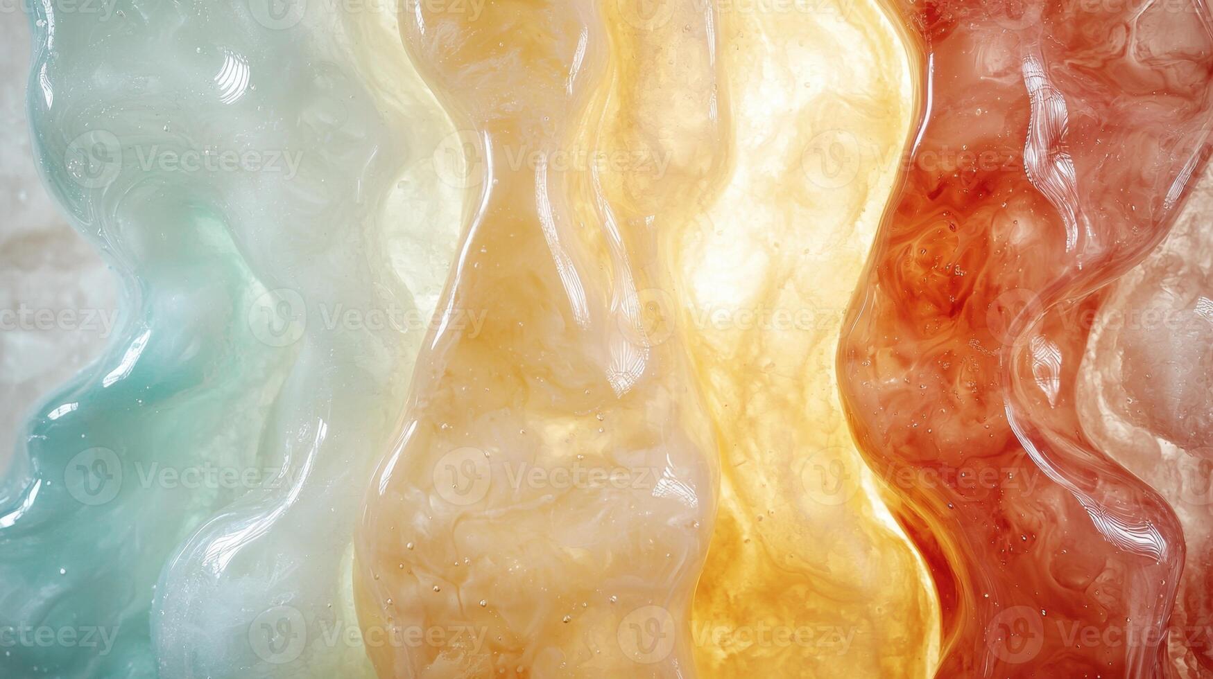 Vibrant abstract fluid art background photo