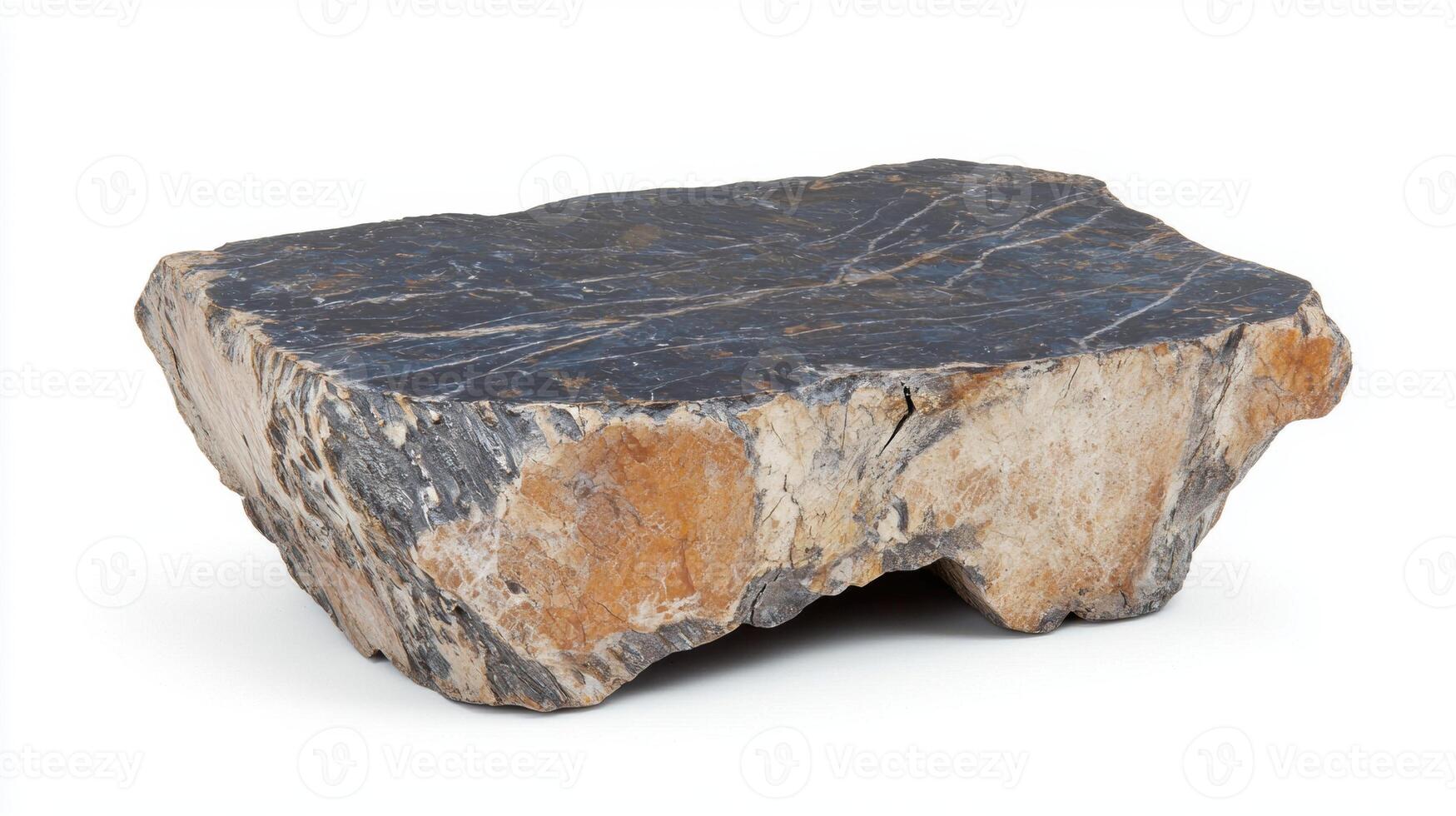 Rugged natural stone slab photo