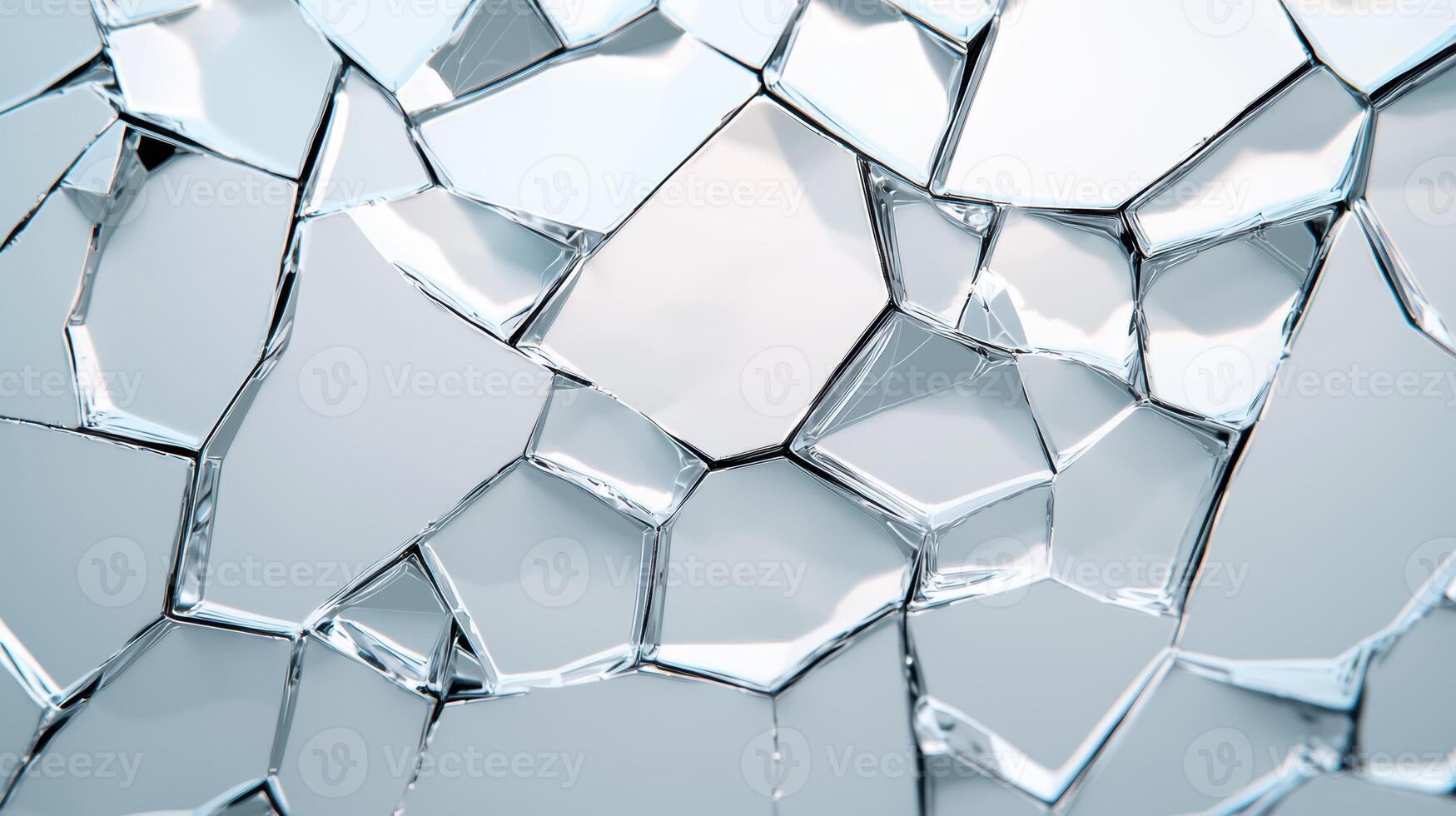 Shattered glass abstract background photo
