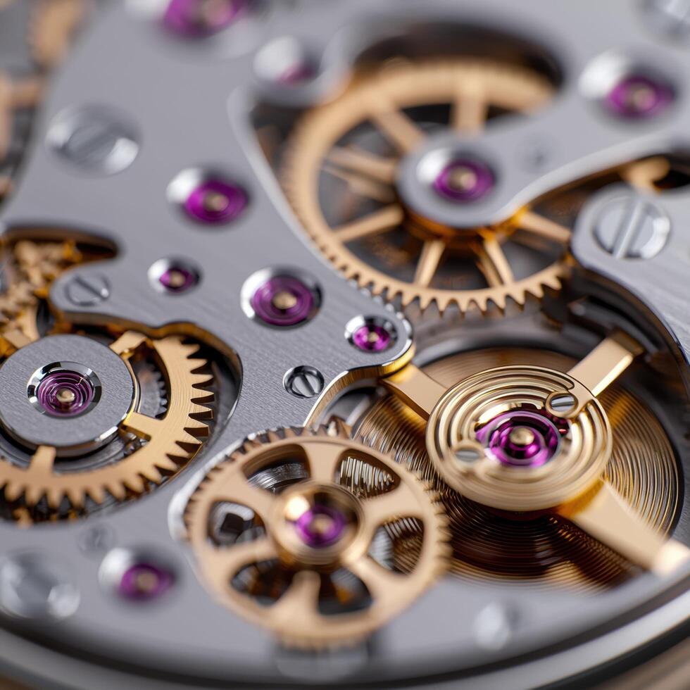 Intricate Clockwork Mechanism photo