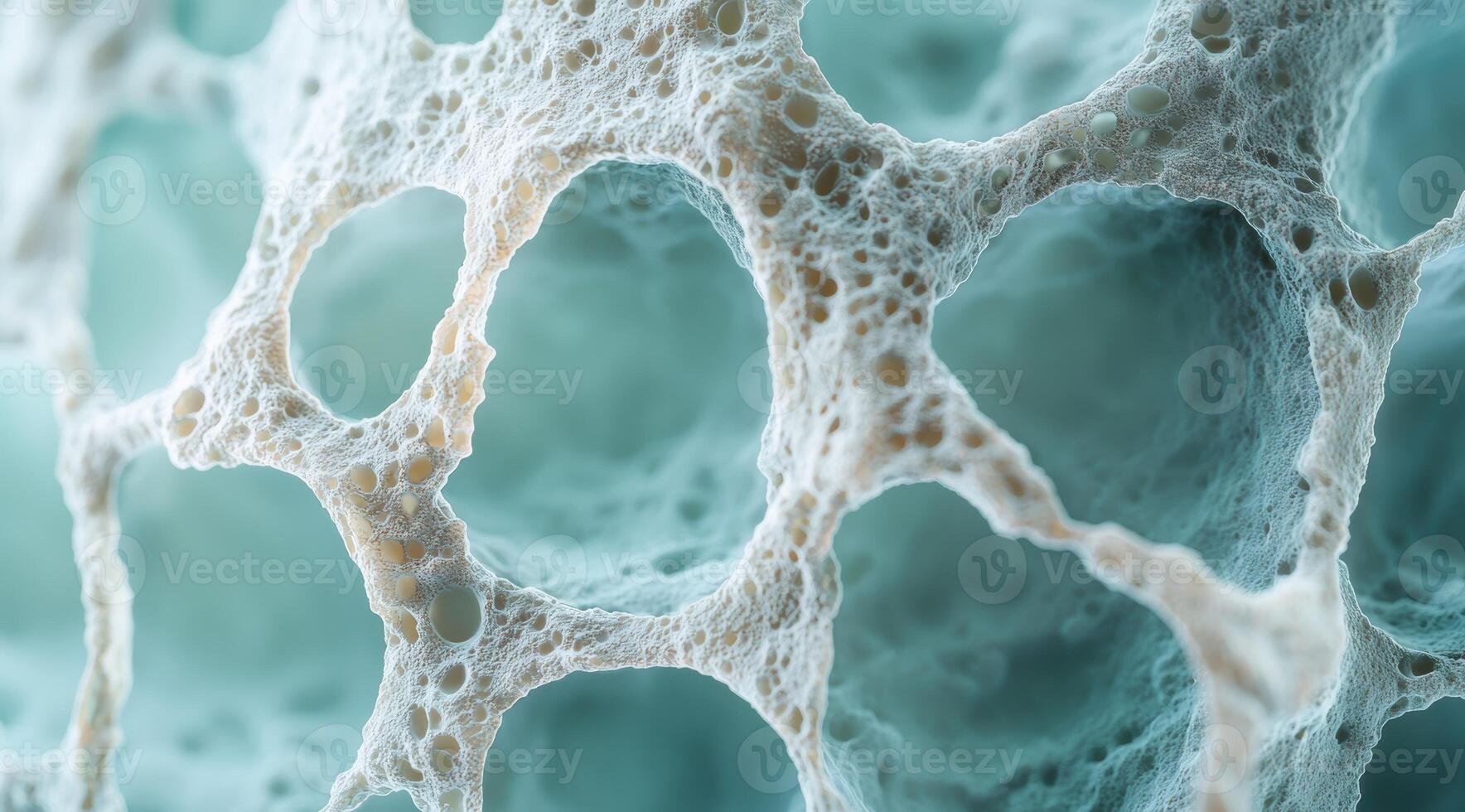 Intricate organic cellular structure photo