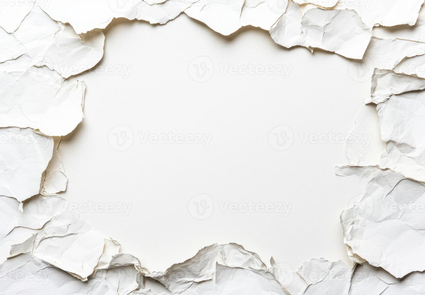 Torn paper background with copy space photo