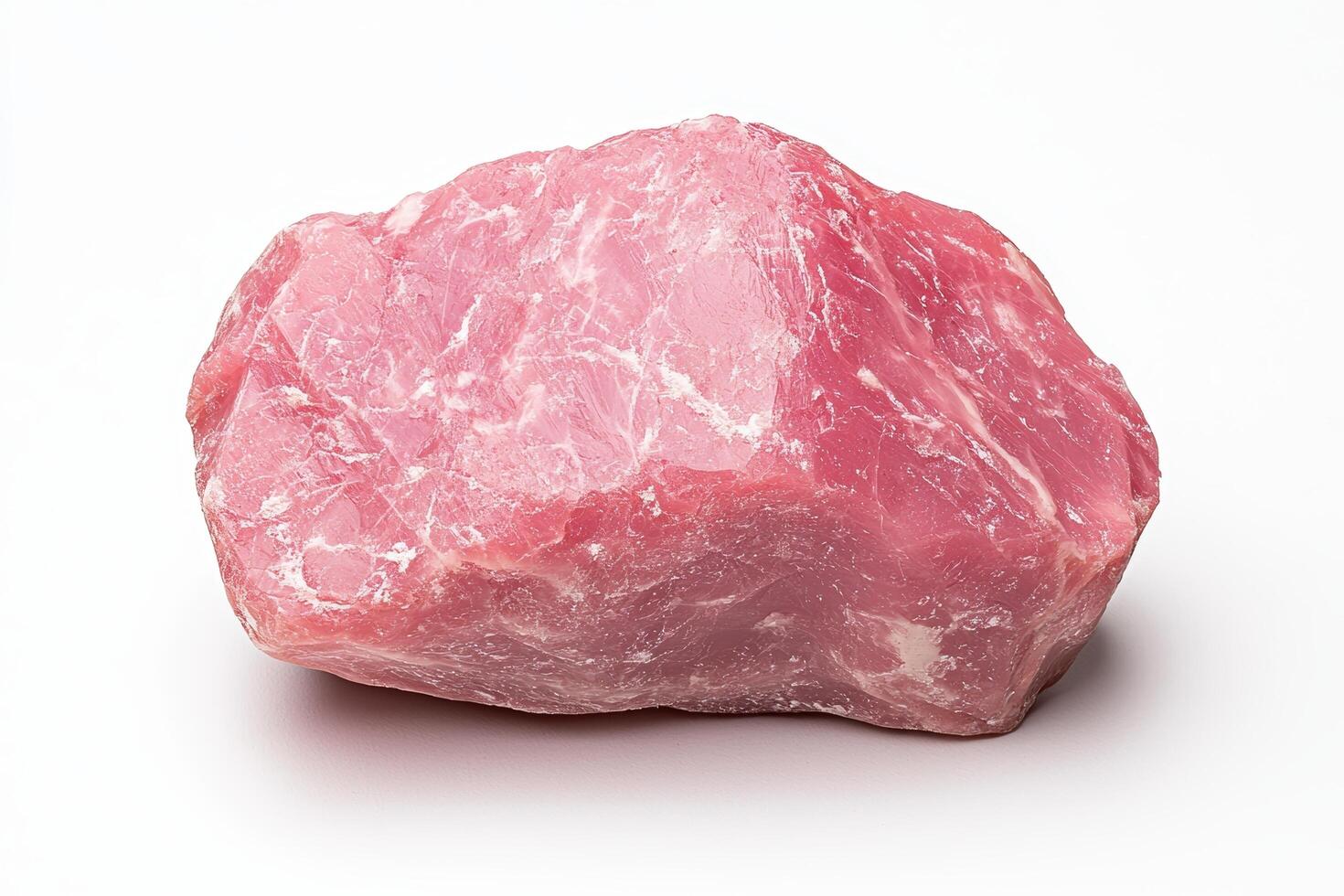 Raw uncooked meat chunk photo