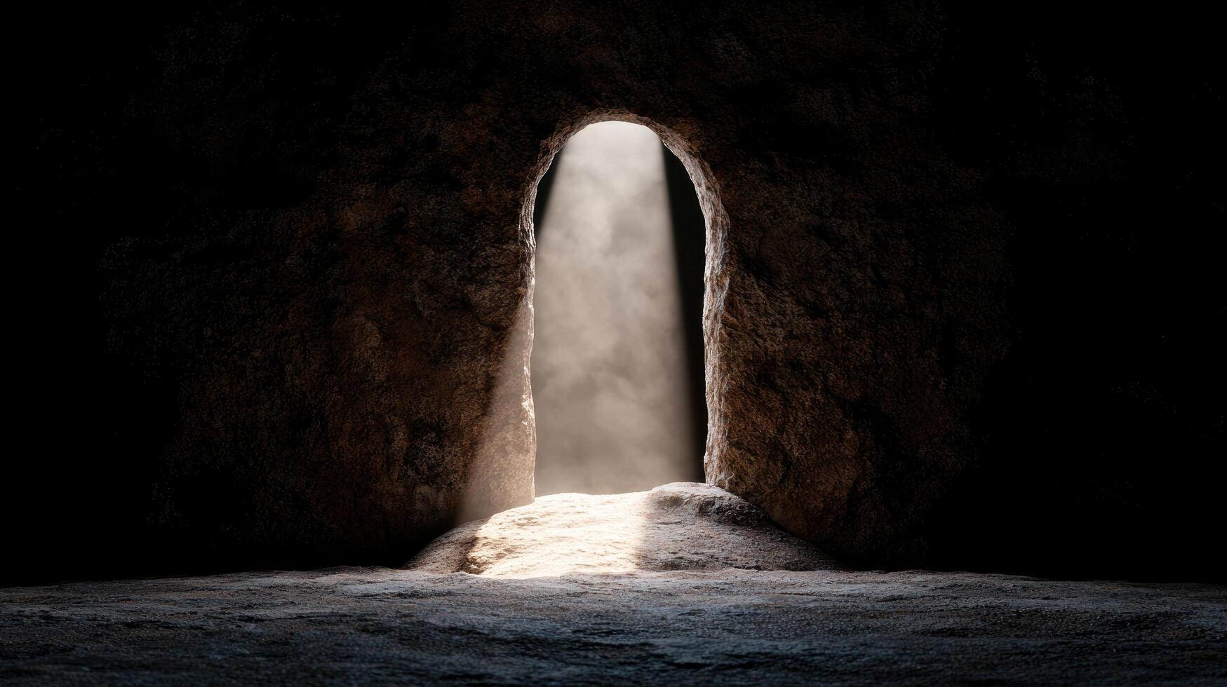 The light of the resurrection of jesus christ photo
