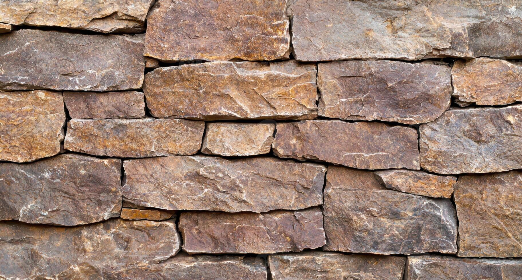 Textured stone wall background photo