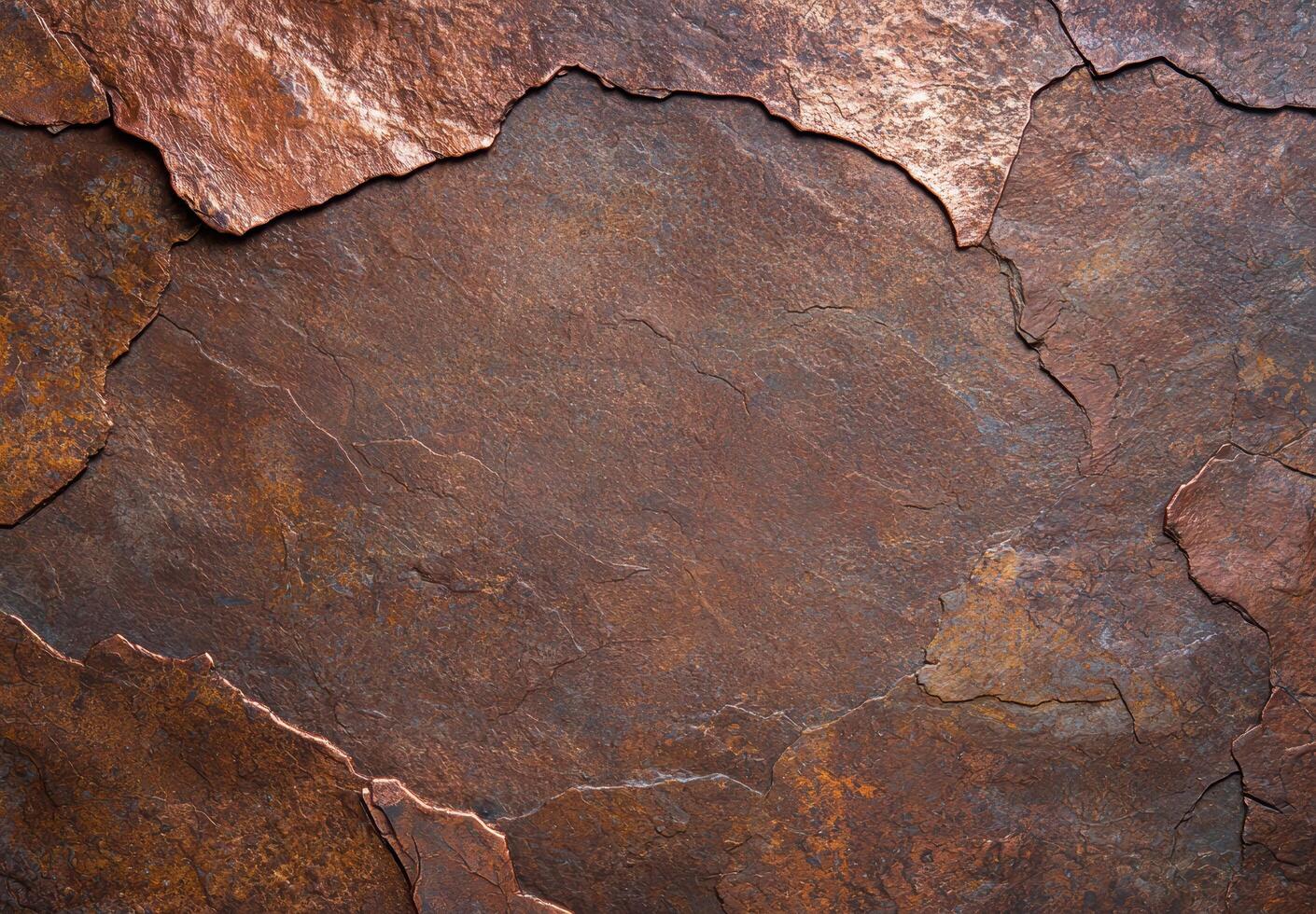 Textured rusty rock surface background photo