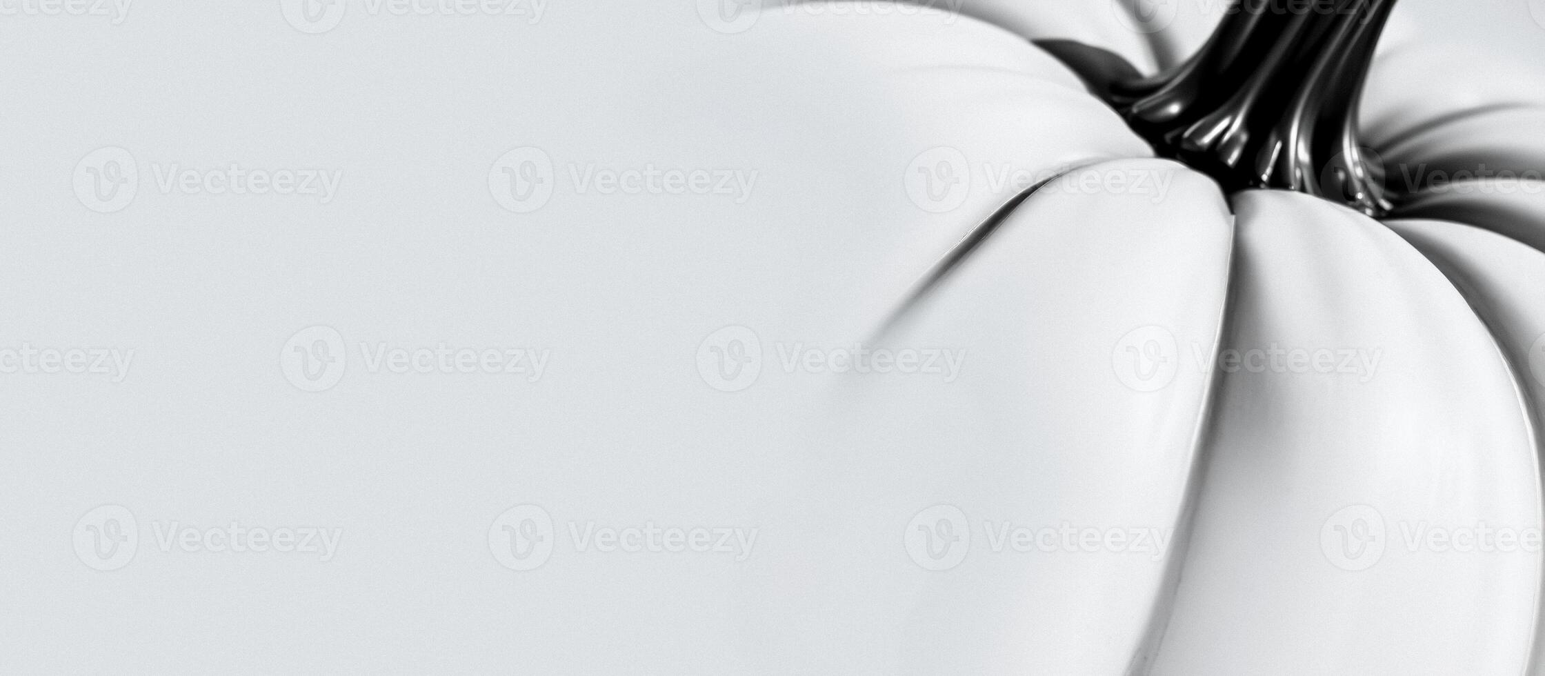 white object with a black stem photo