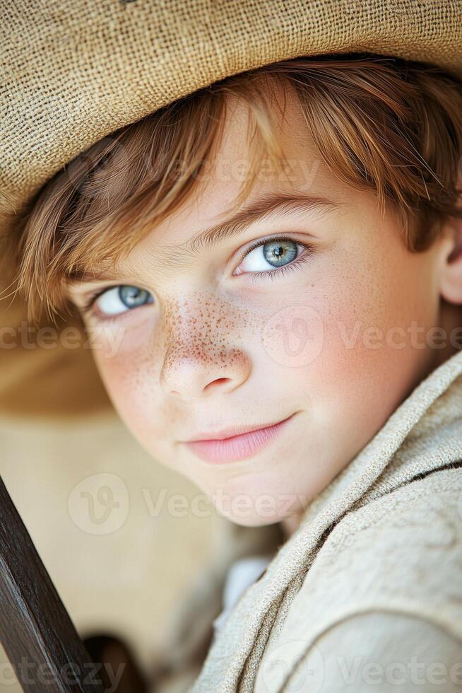 A young pirate prepares for a duel with confidence, sword in hand, showcasing determination in a shonen style photo