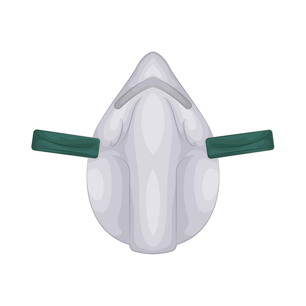 Illustration of oxygen mask vector