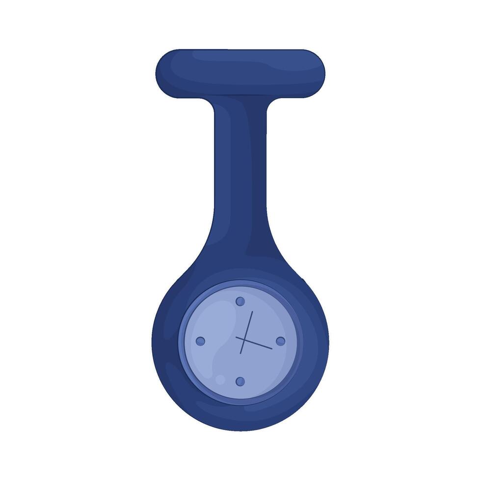 Illustration of doctor watch vector