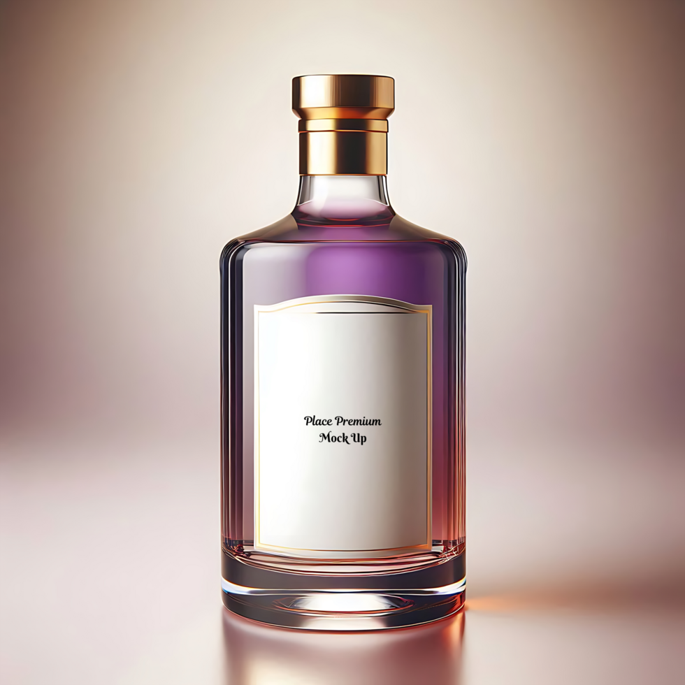 Premium Bottle Mock Up psd