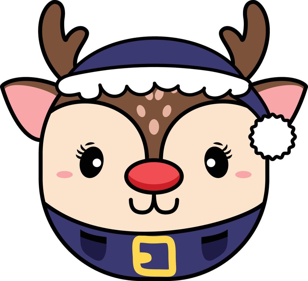 Christmas character design vector