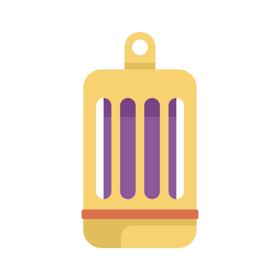 Mosquito killer lantern hanging using hook eliminating insects vector
