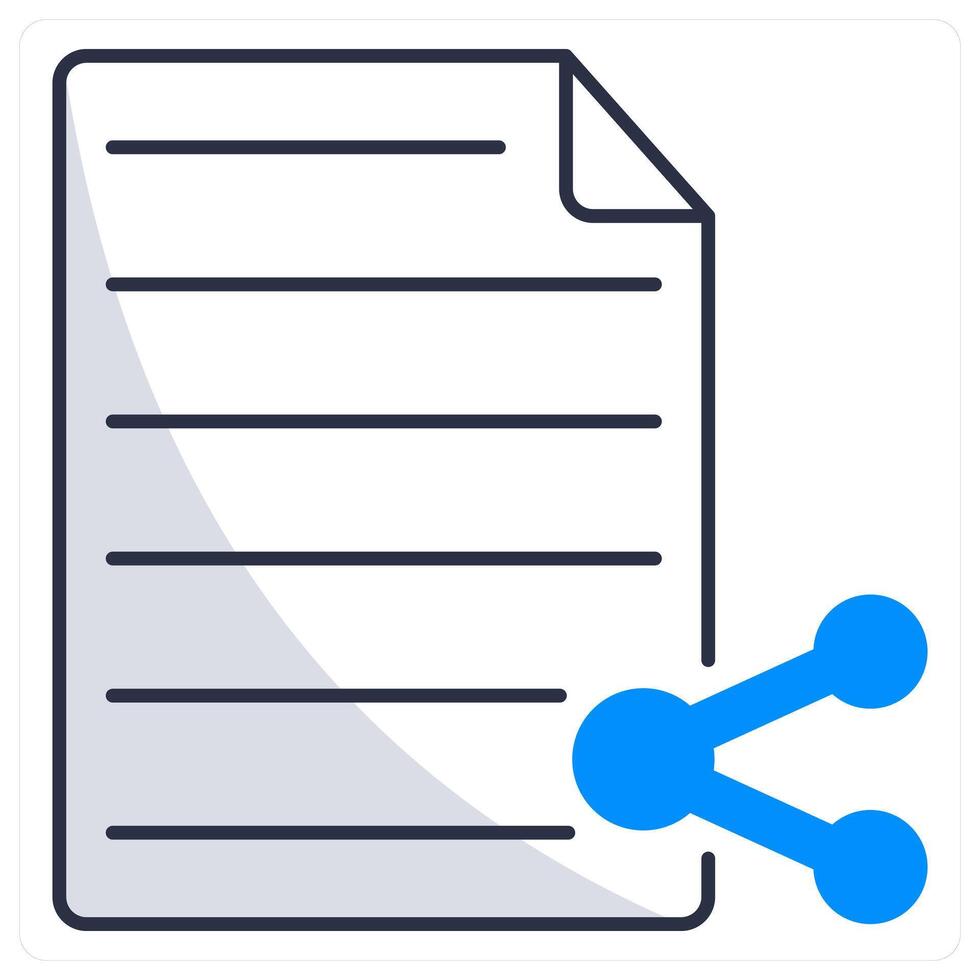 File Sharing and transfer icon concept vector
