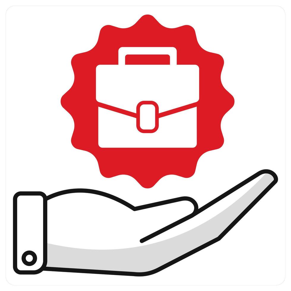 Job Offer and hiring icon concept vector