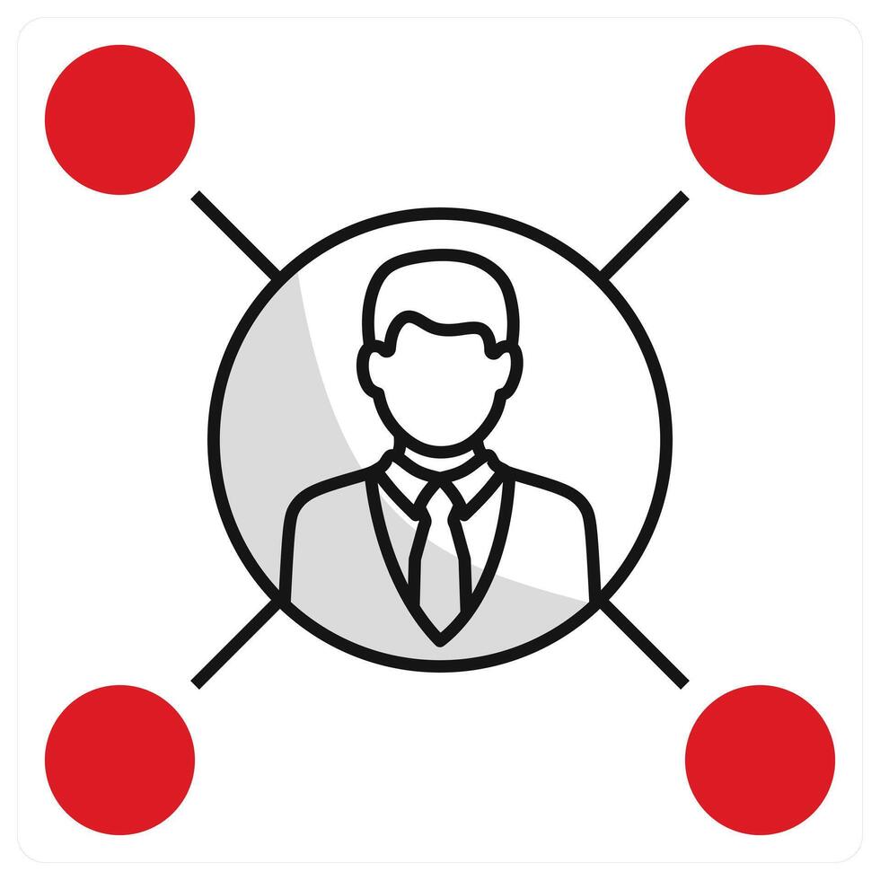 Affiliate Business and sales icon concept vector