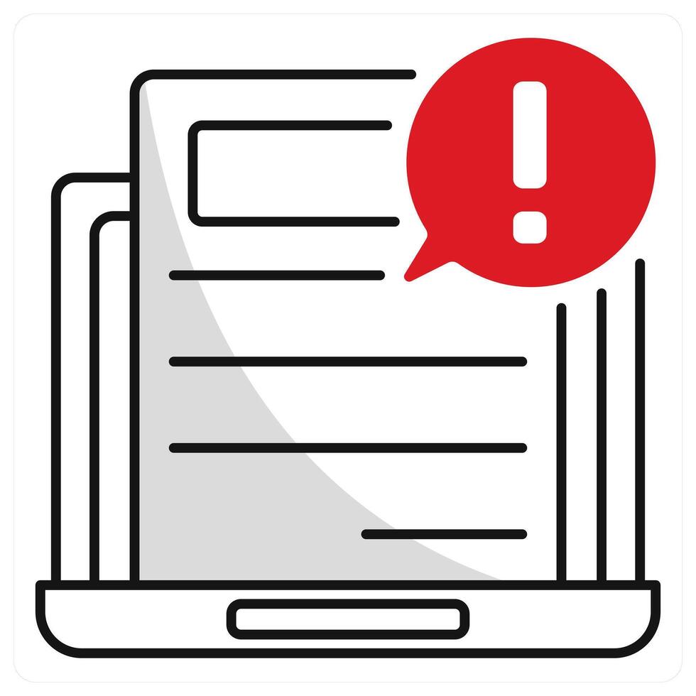 Business Information and data icon concept vector