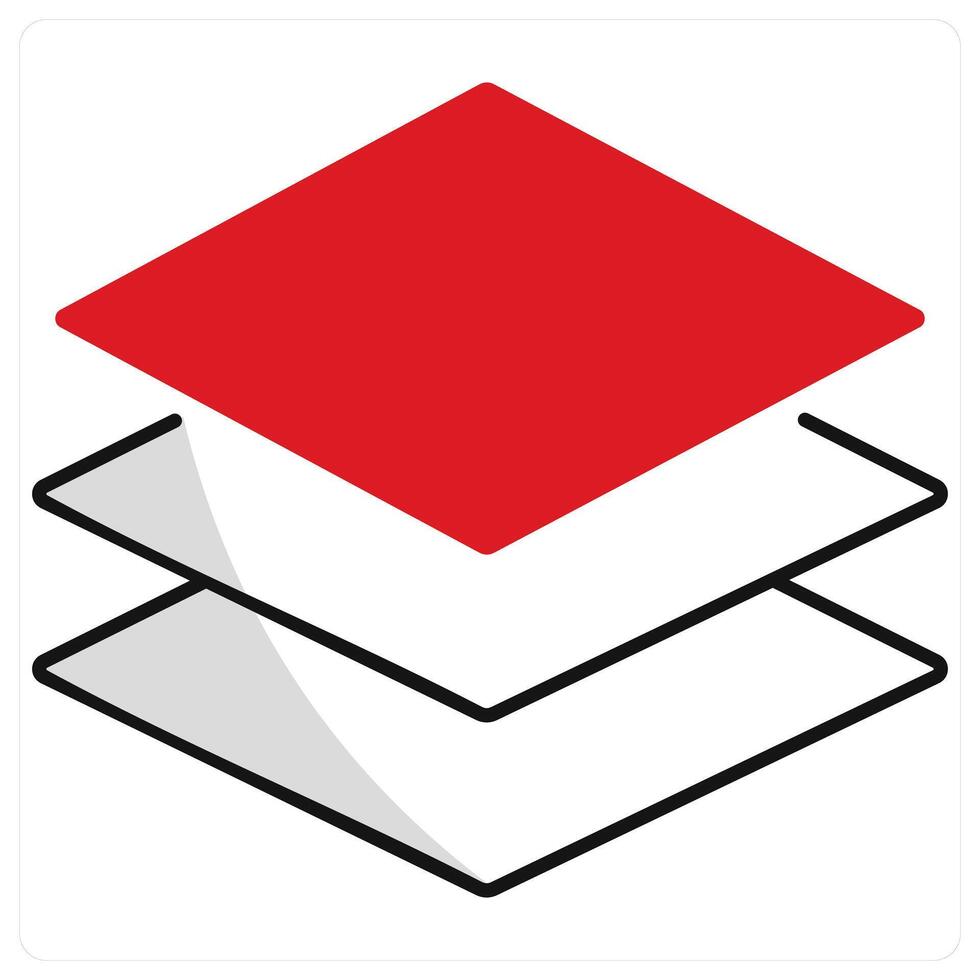 Layers Element and layers icon concept vector