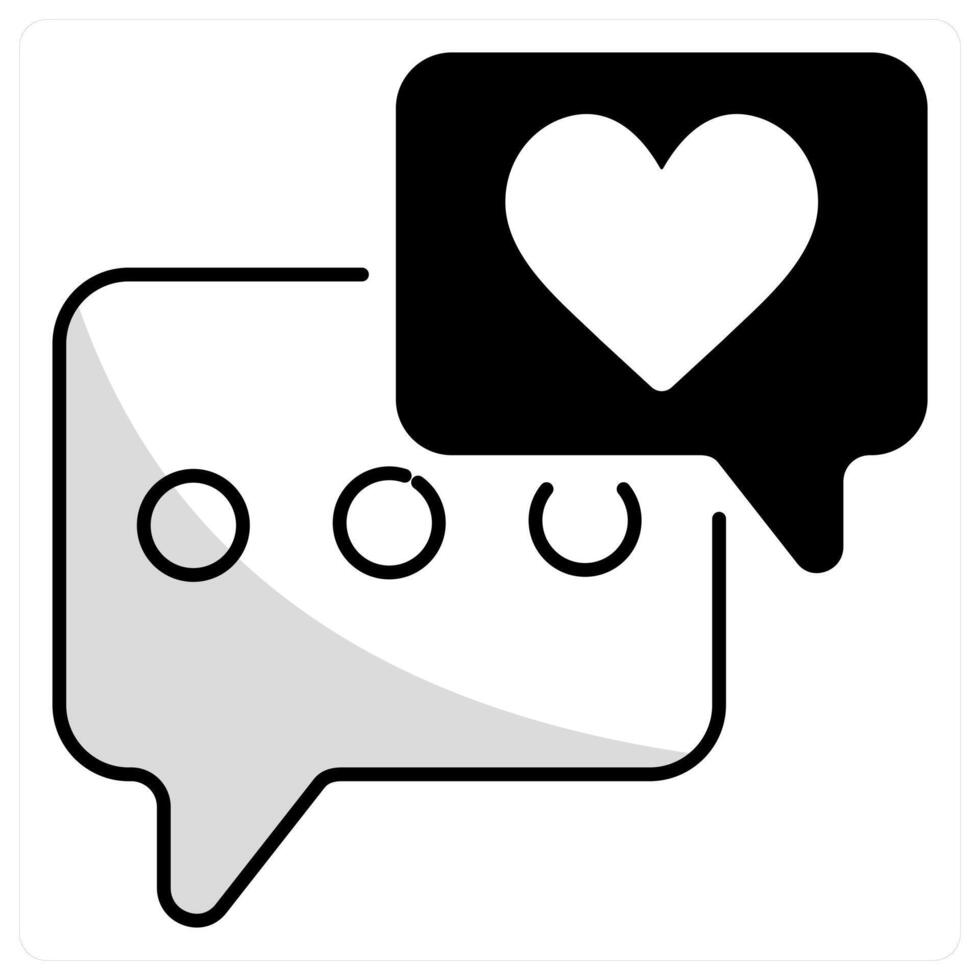 Social Engagement and interaction icon concept vector