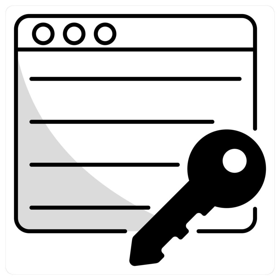 Keywords and tags icon concept vector